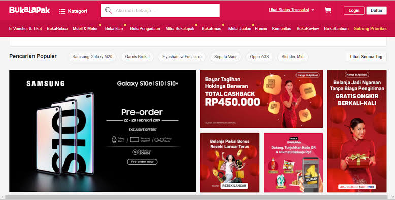 Bukalapak - marketplace terlaris di indonesia