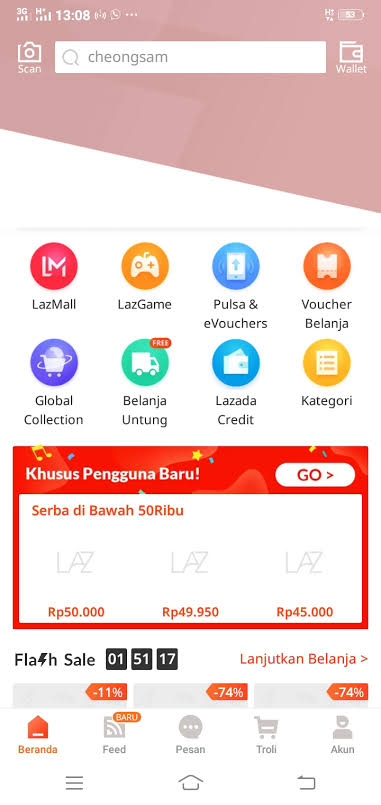 Lazada - marketplace terlaris di indonesia