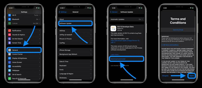 Cara Update iOS 15.4 - iOS 15 Untuk Iphone Apa Saja