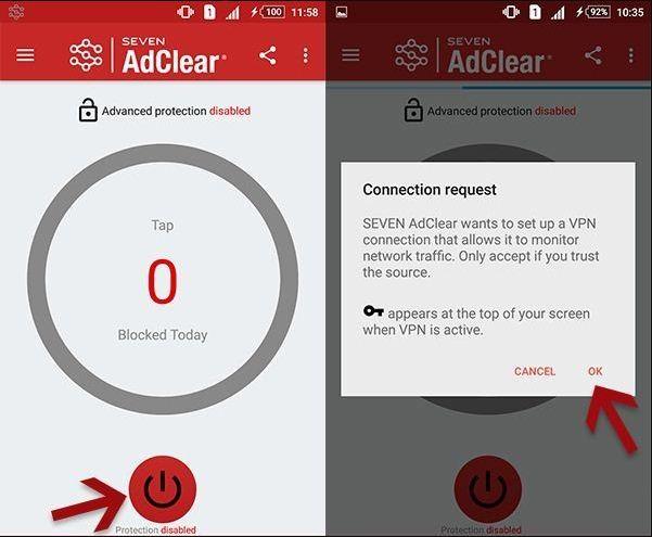 Pakai Aplikasi Adclear - Cara menghilangkan iklan di HP Android yang tiba-tiba muncul