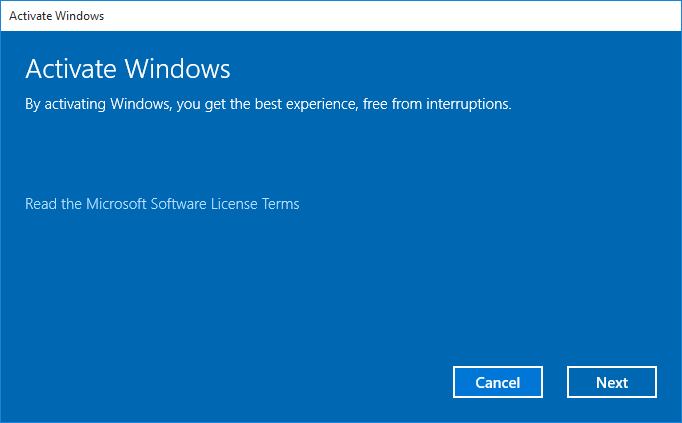 Menghilangkan Activate Windows Melalui Aktivasi Windows